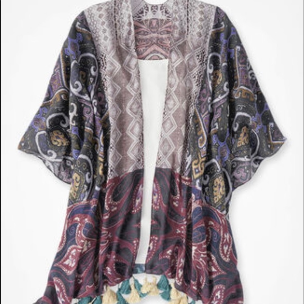 Coldwater Creek Moon Dance Kimono One Size fits Most